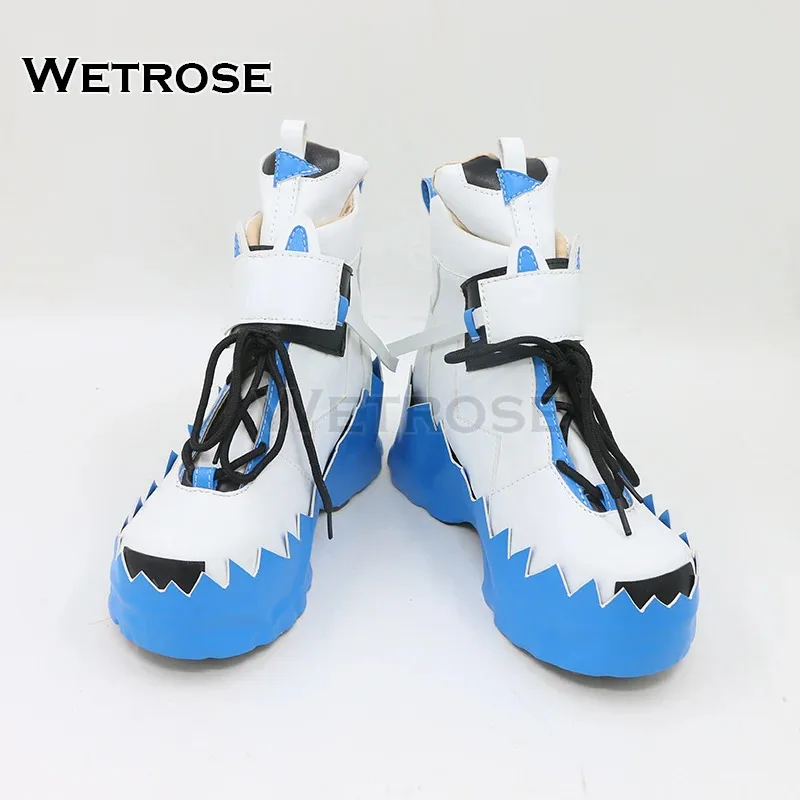 【Wetrose】In Stock Fuwawa Abyssgard Cosplay Shoes Costume Hololive EN 3rd Advent Generation Holo Vtuber Sneakers Halloween