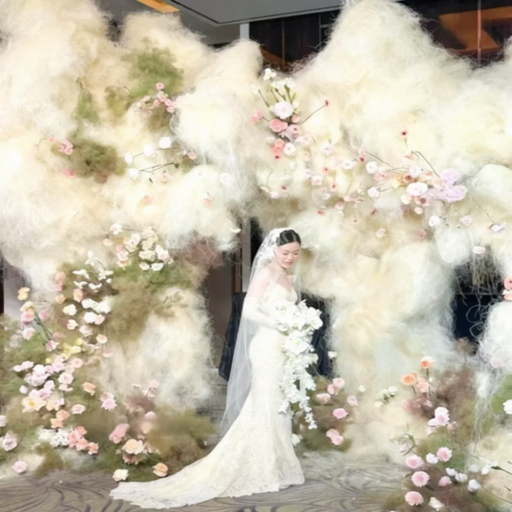 Colored Hemp Fiber For Gift Box Padding Floral Arrangement Materials Handmade Wedding Party Scene Creative Decoration