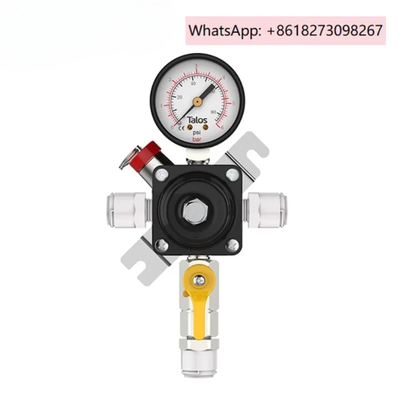 

B-e-e-r machine accessories, gas cylinder, pressure gauge, secondary pressure reducing valve, gas strap, quick plug