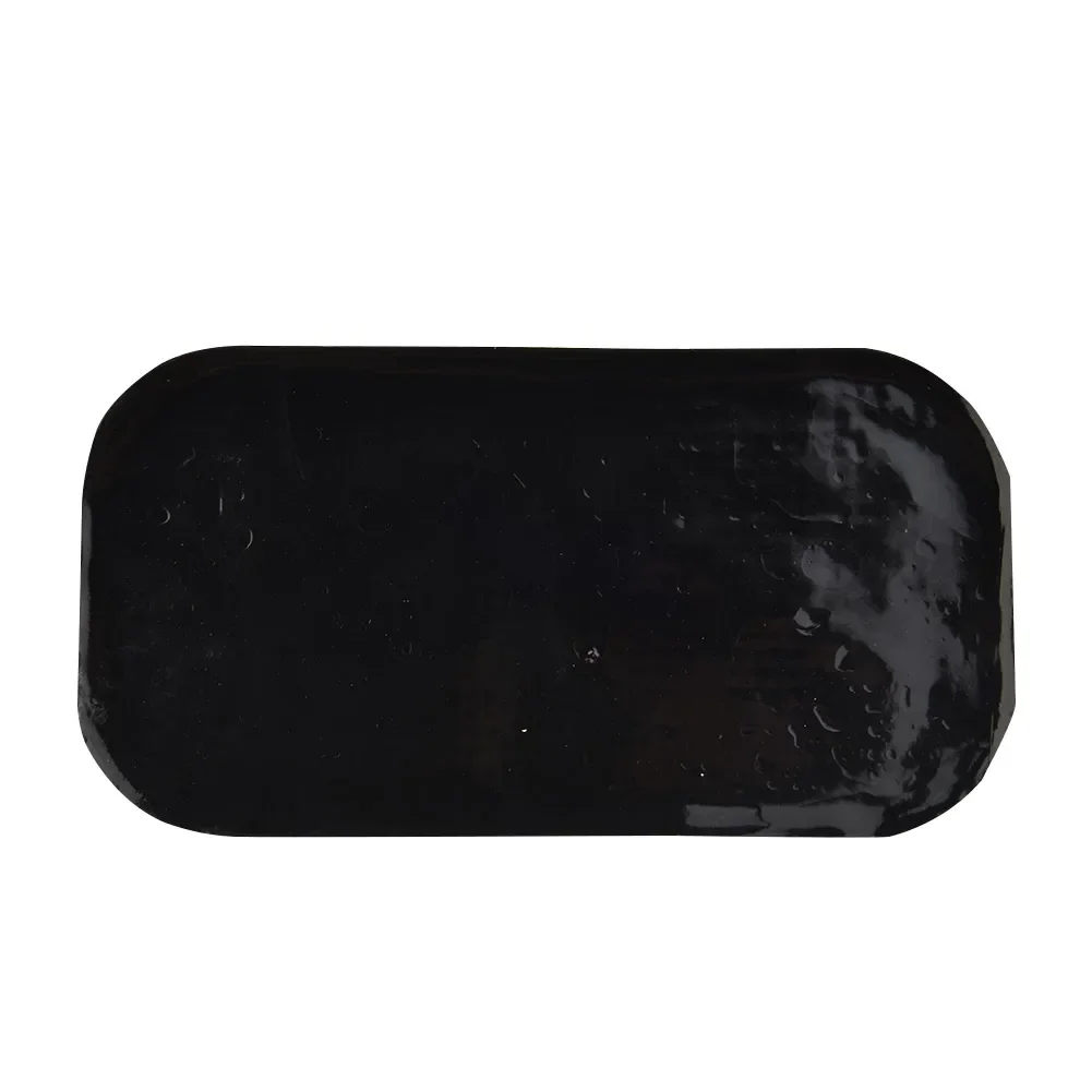 Adesivo antiderrapante tapete perfume pu reciclável removível reutilizável forte aderência 1 peça mesa de chá cerca de 13*7cm lavável