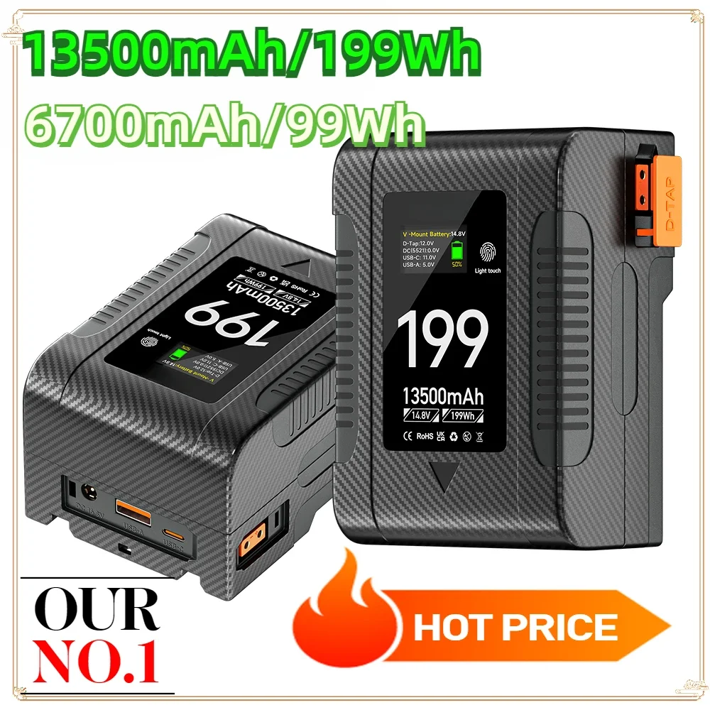 199Wh 99Wh Battery BP Battery For Sony Camcorder Broadcast Video Light URSA V Mount V-Lock