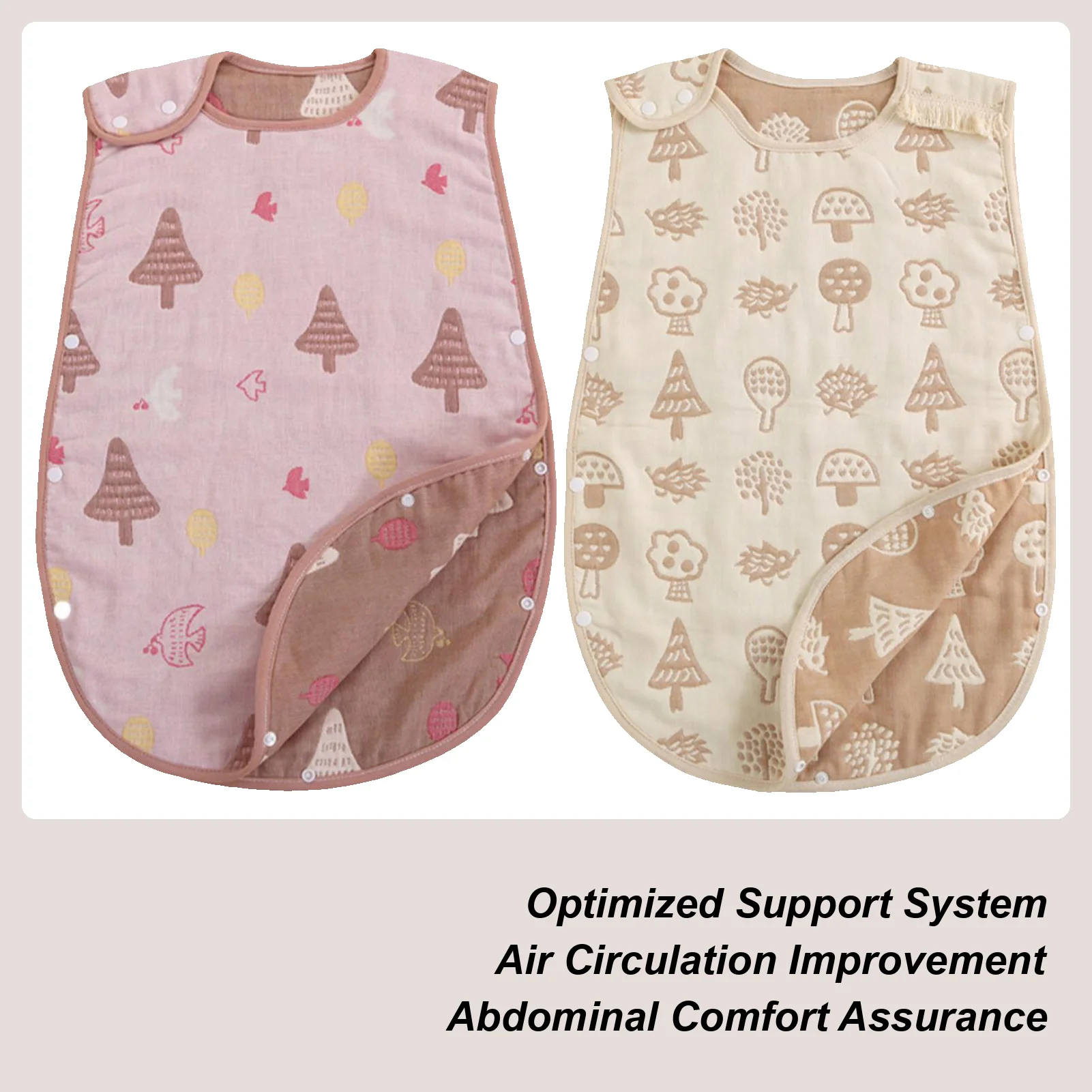 

Wearable Blanket Baby Breathable Cotton Toddler Must Have Baby Sleeping Sack For Girls Boys Son Children Little Kids Daughter