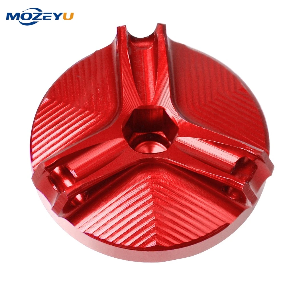 Motorcycle Engine Oil Filter Cup Plug Cover For Suzuki TL1000R TL1000S TL1000R TL 1000S 1998 - 2001 2002 2003 2004 Accessories