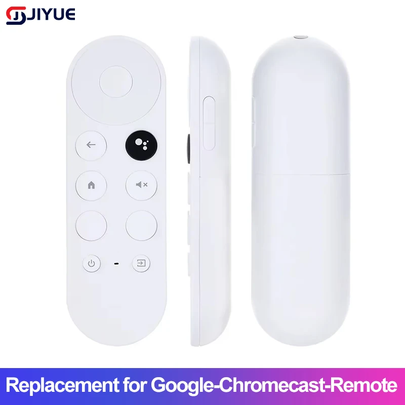 Reemplazo de control remoto por voz inteligente para Google Chromecast con control remoto de Google TV y Streamer de TV solo fácil de usar