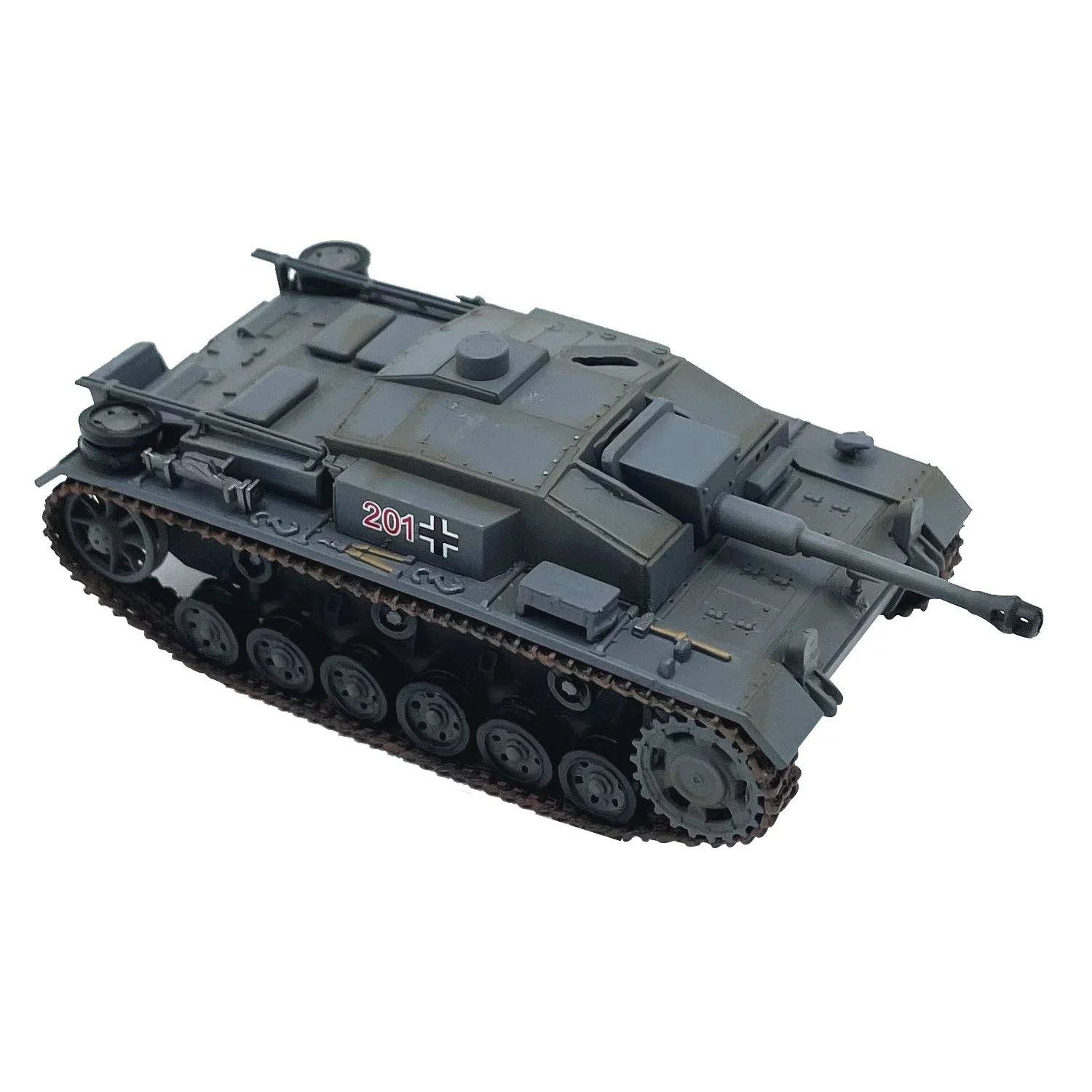 1:72 Scale German No. 3 F Militarized Combat Crawler Tank Simulation Model 36146 Collectible Gift