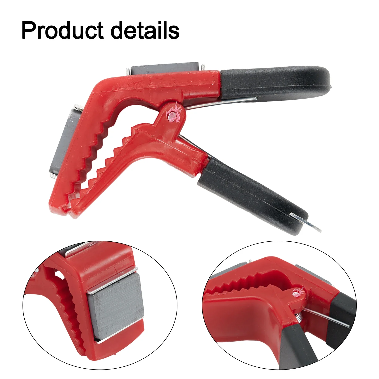 Plastic Clip Tool Set of 4 for Managing Paint Brushes and Opening Tin Lids While Providing Stability for Tarps in Work Areas