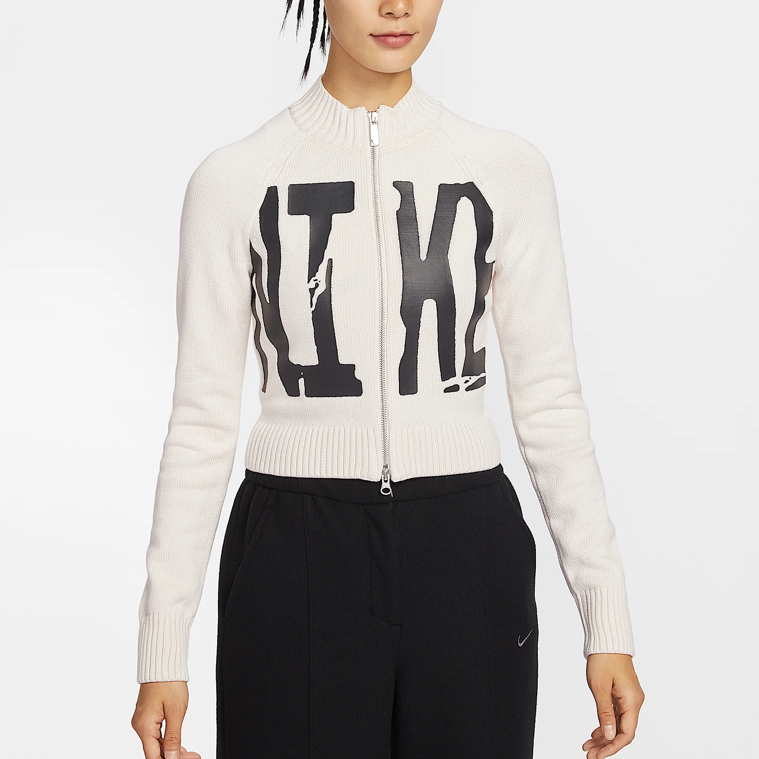 

Оригинальная женская трикотажная спортивная куртка Nike IF4414-104