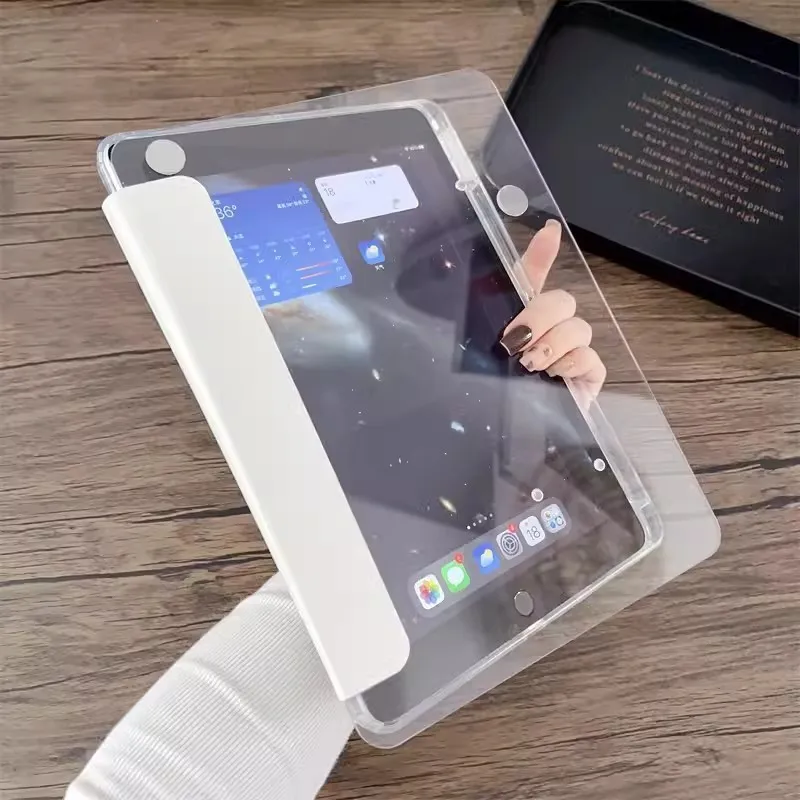 

Чехол для iPad Pro 11 2024 5th Air 11 6 5 4 3Pro 2 1 10th 10,9 9th 10,2 Mini 6, вращающийся, со слотом для ручки