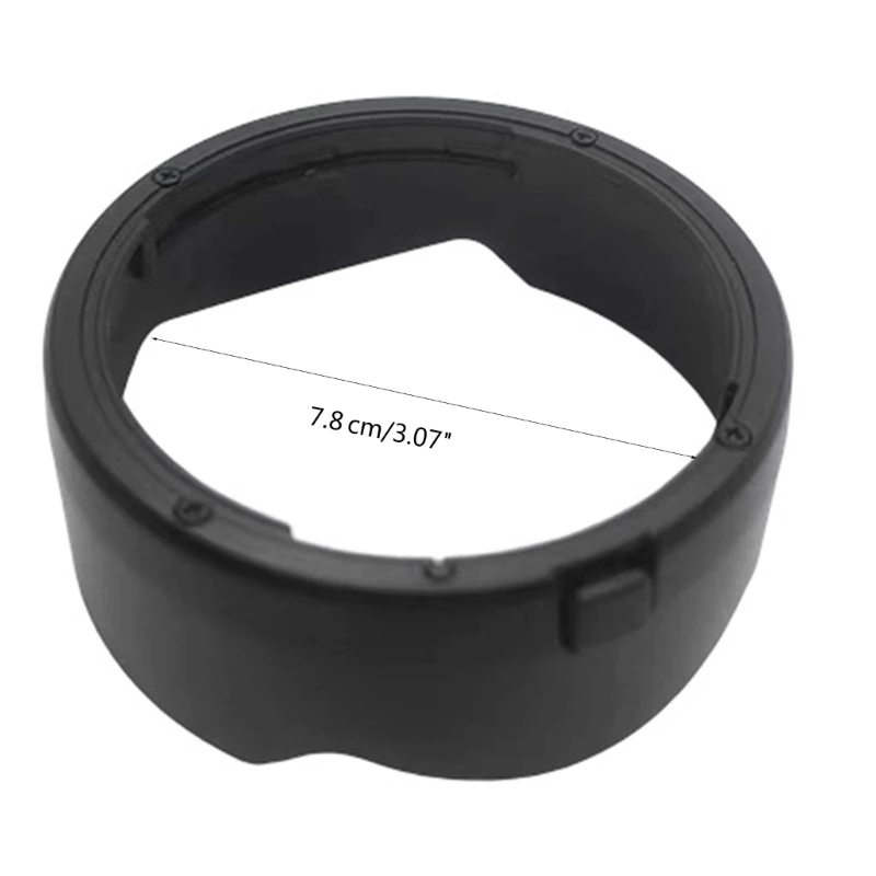 EW65C Bayonet Reversible Camera Lens Hood For Canon RF 16mm f/2.8 STM on EOS R RP R7 R10 R3 R5 R5c R6 Mark II Replaces EW-65C