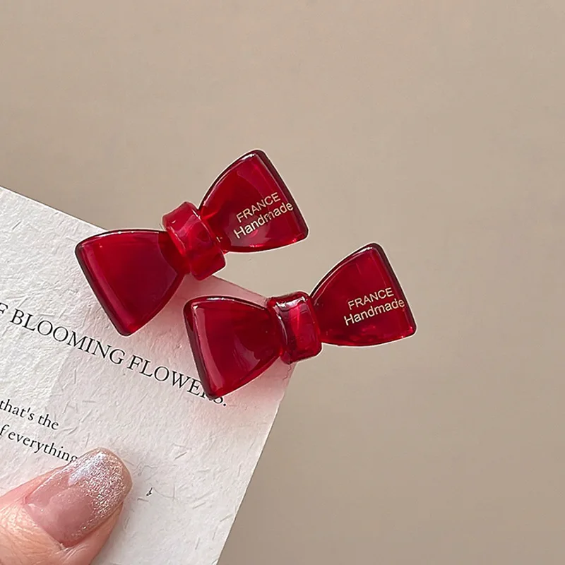 قطعتان من مشبك شعر القوس الرائع الجديد، لطيف للشعر الضالة والغرة، للجبهة والجانب النسائية. #5