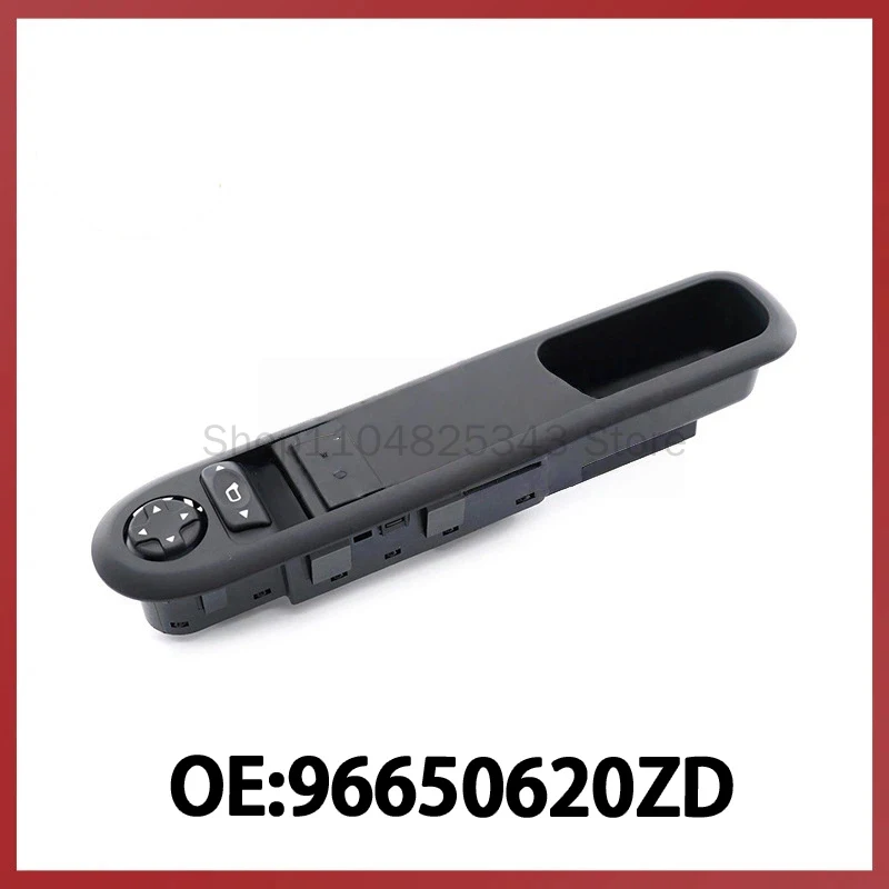 

96650620ZD подходит для Peugeot 5008 3008 2009-2016 годов выпуска, переключатель подъема стекол, главный переключатель окон.