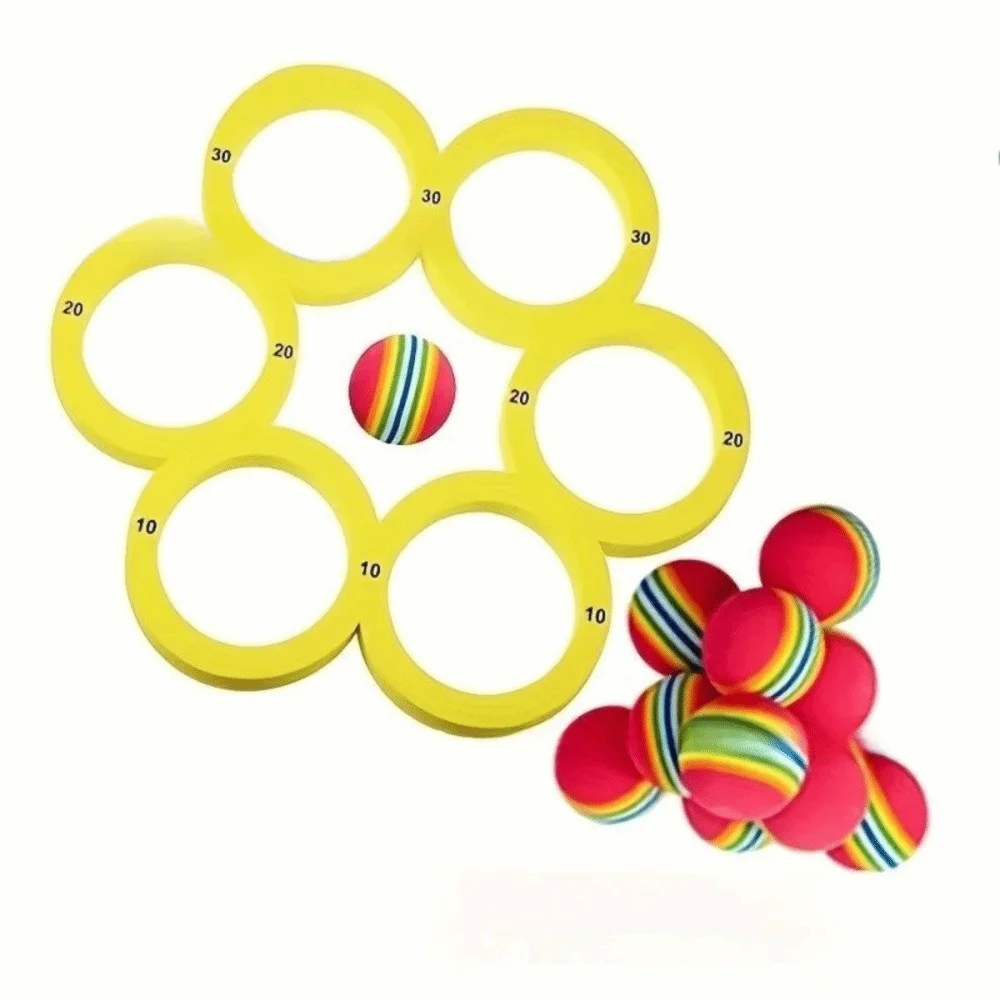 EVA Foam Water Ring Toss Game Scoring Design Ring Toss Pool Toss Toy Soft Touch Lightweight Outdoor Water Toy Swimming Pool