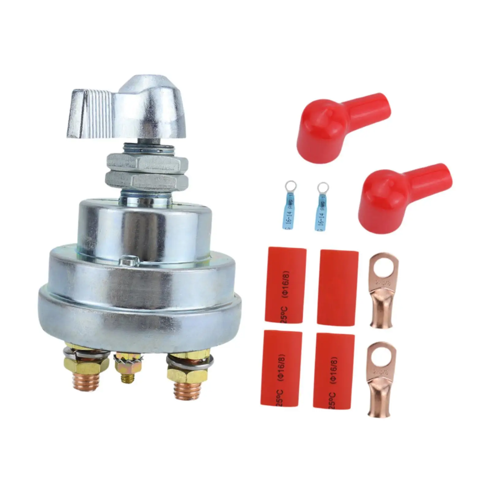 

12V 24V Battery Disconnect Switch Set Simple Installation Shut Off Switch