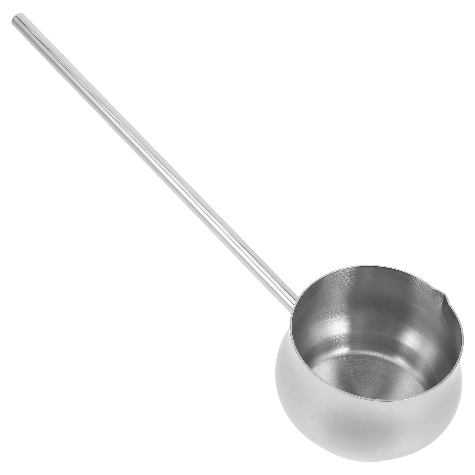 Stainless Steel Oil Spoon Butter Warmer Milk Multipurpose Hot Pan Small Pot Coffee Boiler Sauce Pans Mini Melting