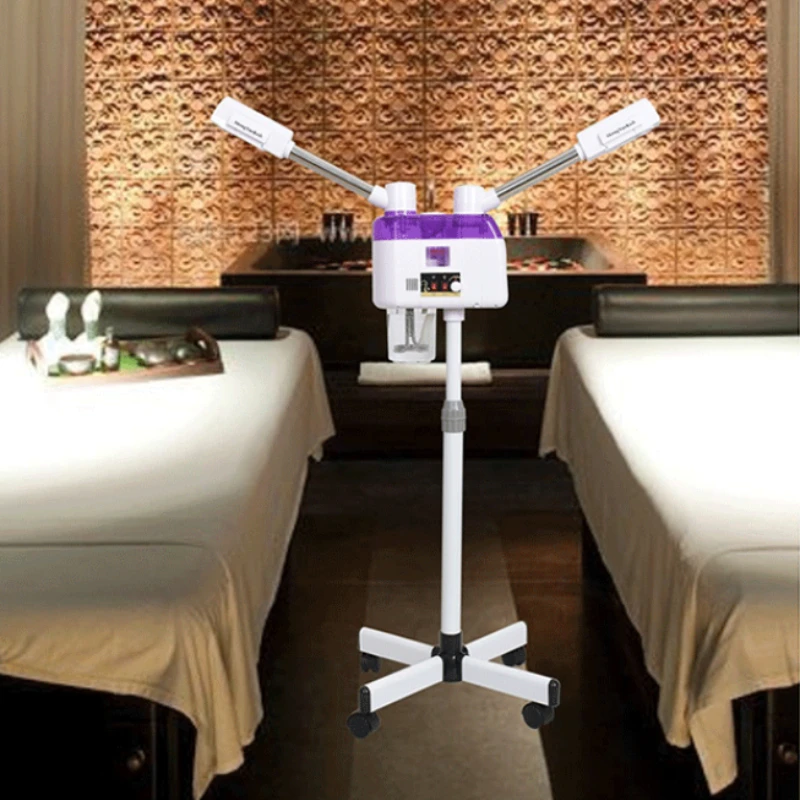 

Многофункциональный озоновый нано-отпариватель для лица 2-в-1: горячий и холодный пар, ионный распылитель, 10-секундный спрей, для салонов и домашнего использования, глубокая очистка кожи