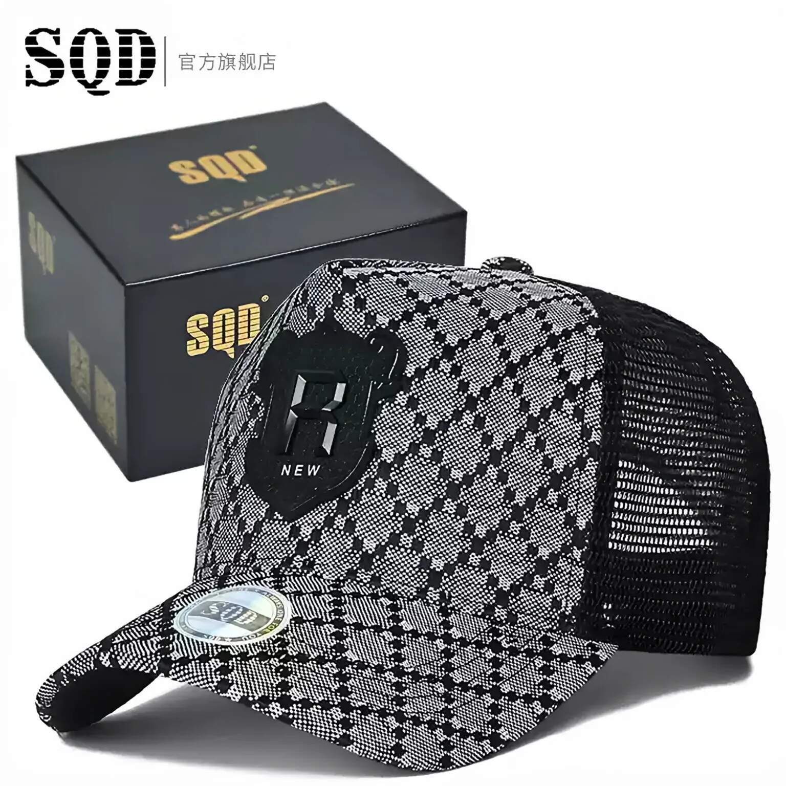 1 шт., высокий цилиндр, мужская летняя дышащая шляпа от солнца, мужская шляпа от солнца, женская шляпа от солнца, шляпа с утиным языком, шляпа водителя грузовика