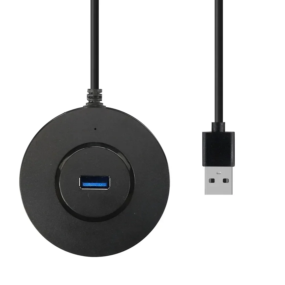 4 portas mini adaptador divisor USB 3.0 2.0 múltiplo expansor de hub USB de velocidade para PC