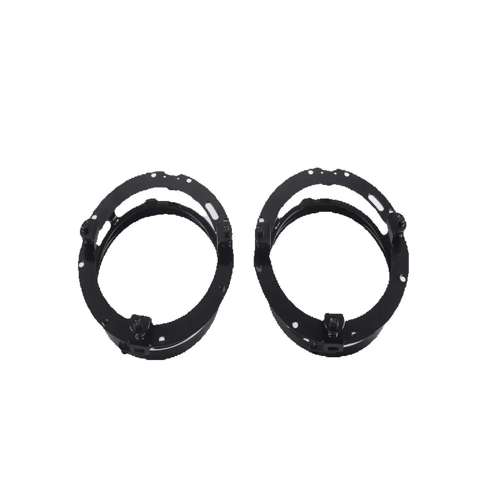 Mounting Bracket Set FOR Harley-Davidson 7 Inch LED Headlight Ring Lamp Holder For Jeep Wrangler JK TJ
