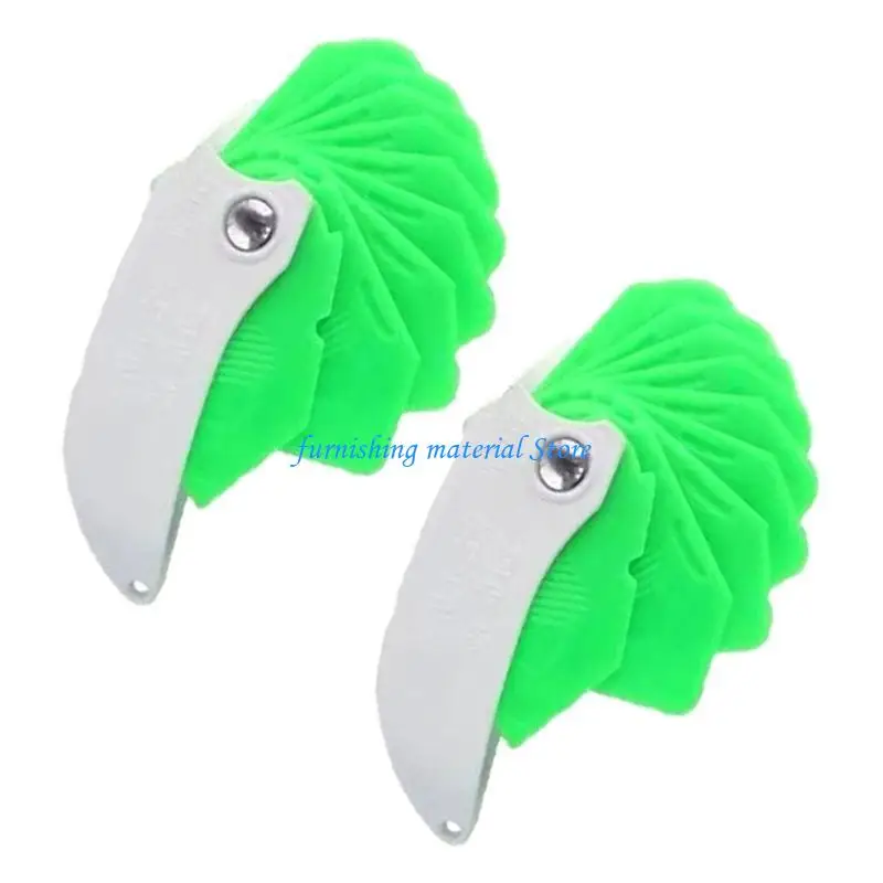 

Y5GD 2pcs 9 In 1 Silicone Caulk Tool For Easy Surfaces Cleaning And Repair Tasks
