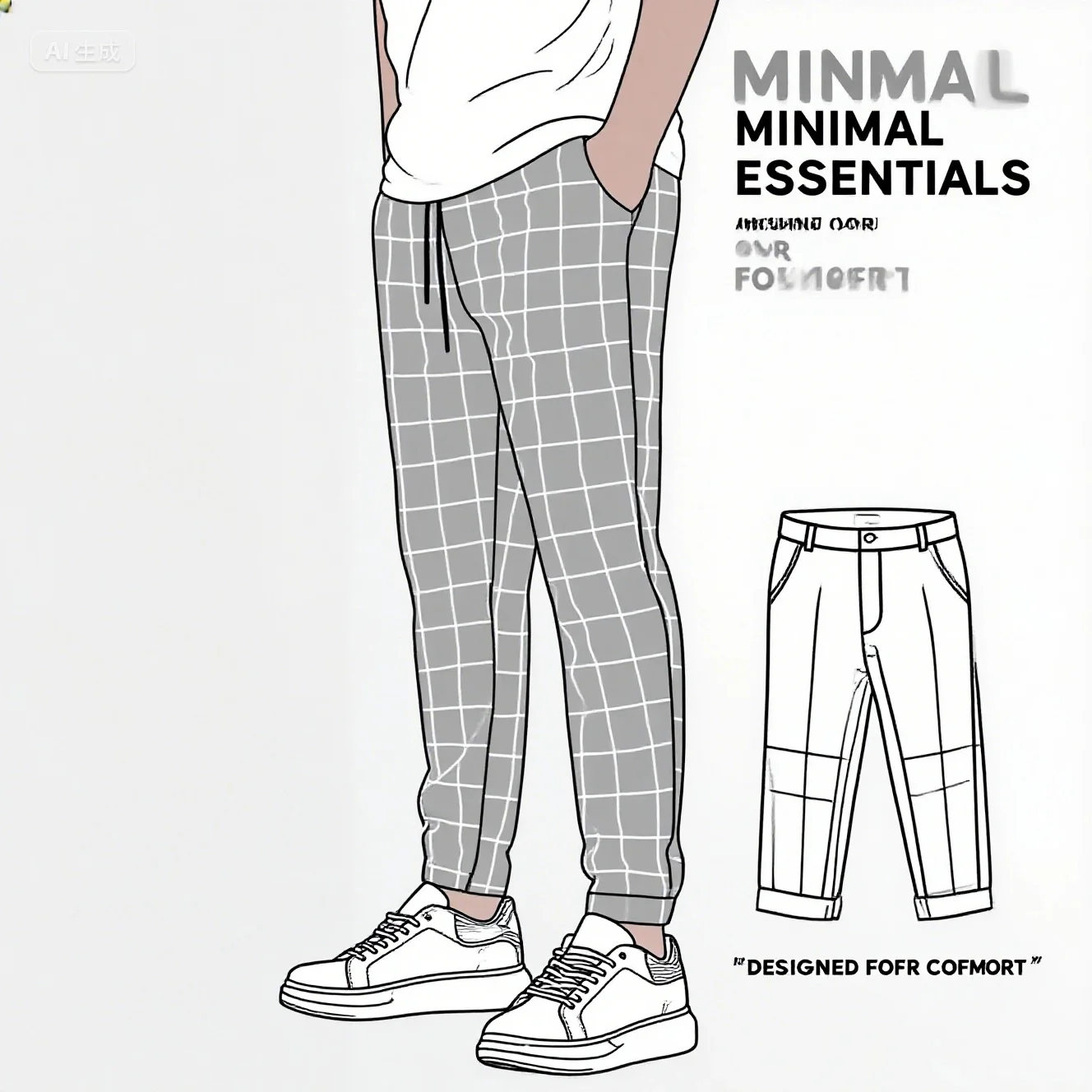 

High Quality Plaid Stripe Ankle Length Pants Men Business Long Length Pant Straight Korea Suit Formal Trousers Male