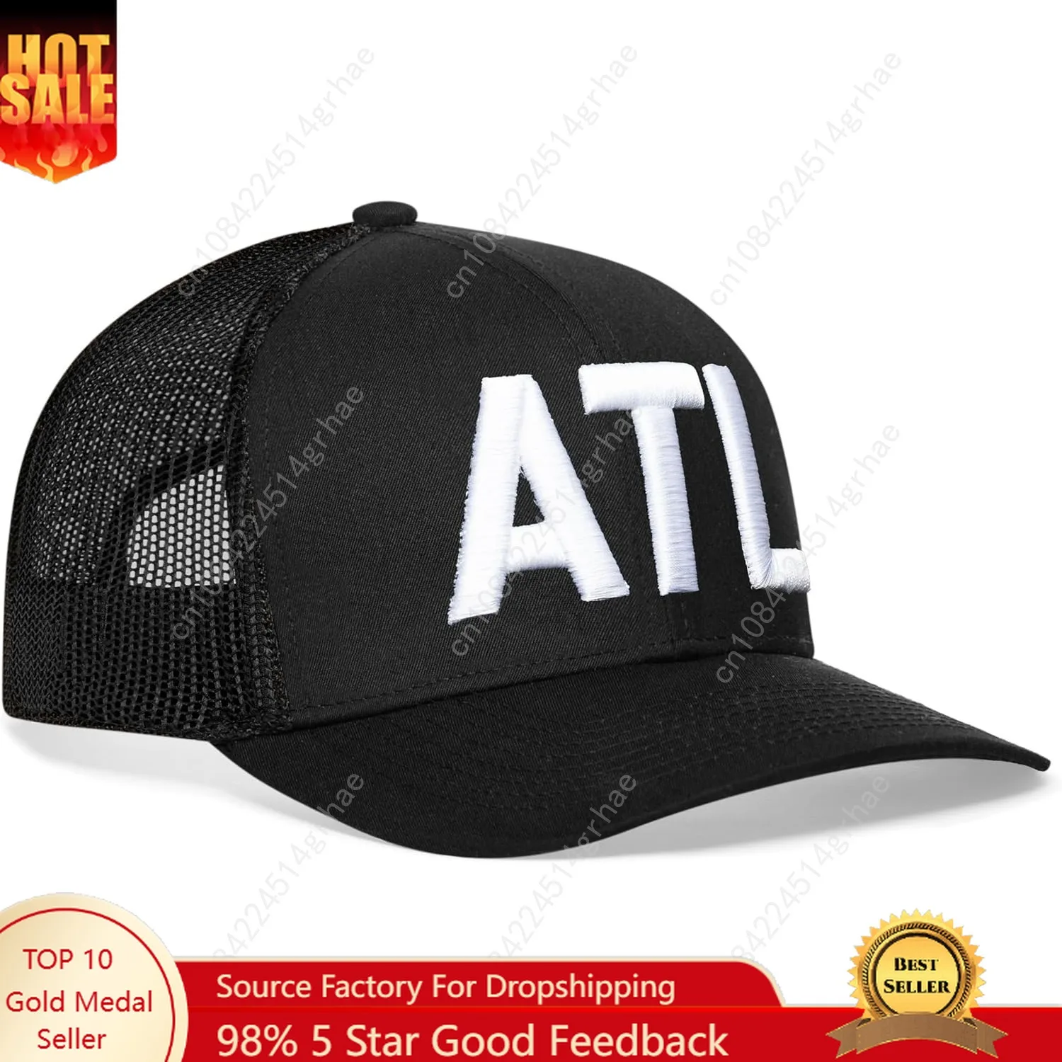 

City & State Block Hat for Men & Women, Adjustable Baseball Cap, Mesh Snapback, Athletic Hat, Sports Cap, Outdoor Hat