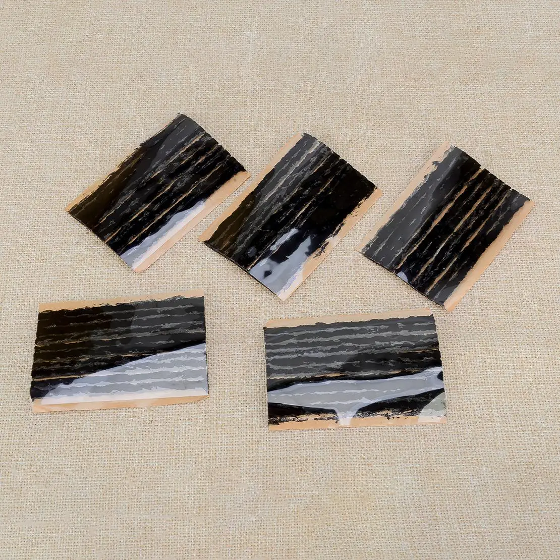 50Pcs Universal Car Motorcycle Bike Tyre Tubeless Seal Strips Plug Tire Puncture Patch Strings DIY Recovery Repair Tool Kit