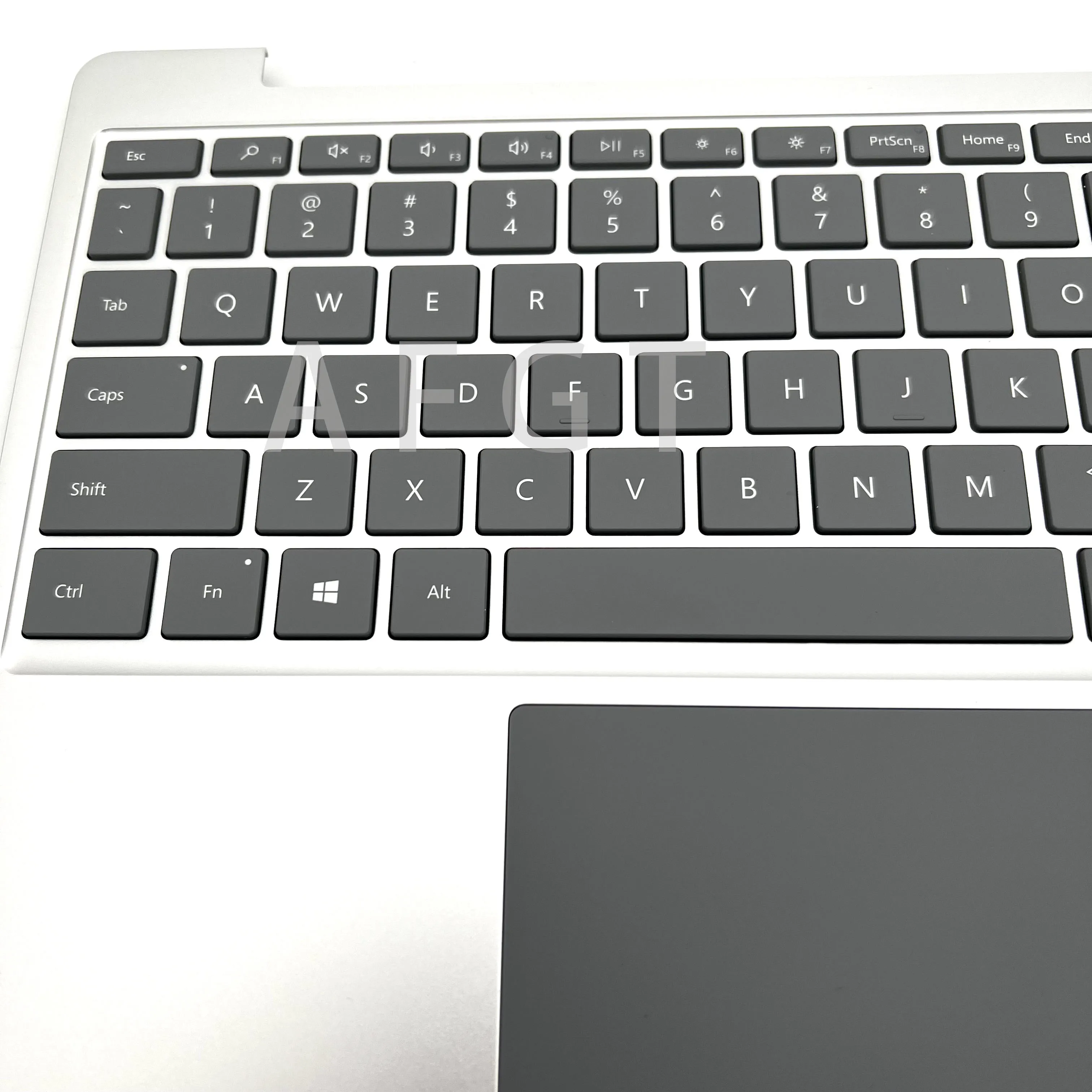 Imagem -03 - Inglês Substituição do Teclado para Microsoft Montagem do Teclado Microsoft Surface Laptop go 1943 12.4in Sliver Novo us