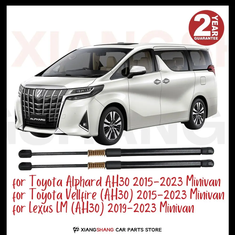 

2pcs Rear Tailgate Damper for Toyota Alphard (AH30) 2015-2023 Minivan WITH SPRING Trunk Boot Gas Charged Gas Struts