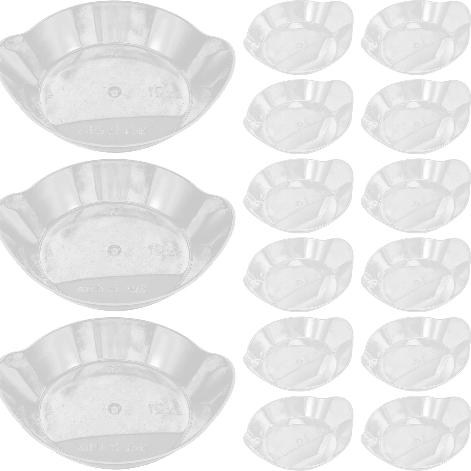 

50pcs Disposable Dessert Cups Plastic Mousse Cups Party Cake Storage Bowls Bakery Accessory Smooth Odorless Food Safe Bulk Use