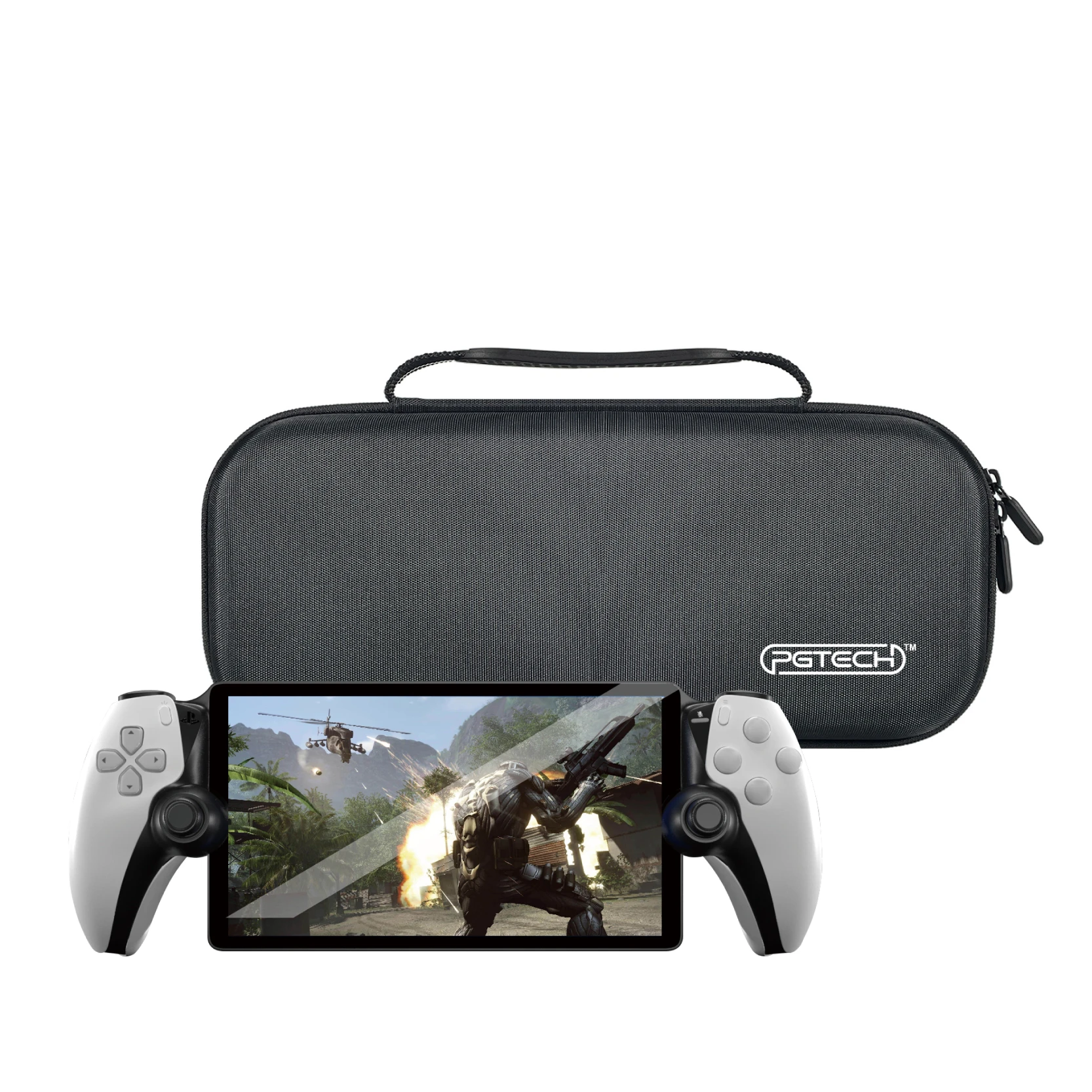 

Portable Case for PlayStation Portal EVA Hard Storage Bag with Stand for PlayStation Portal Handheld Game Console Accessories