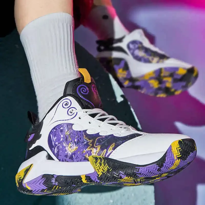 Zapatillas de tenis planas para adolescentes, calcetín de tenis de Anime, diseño de lujo, 2023