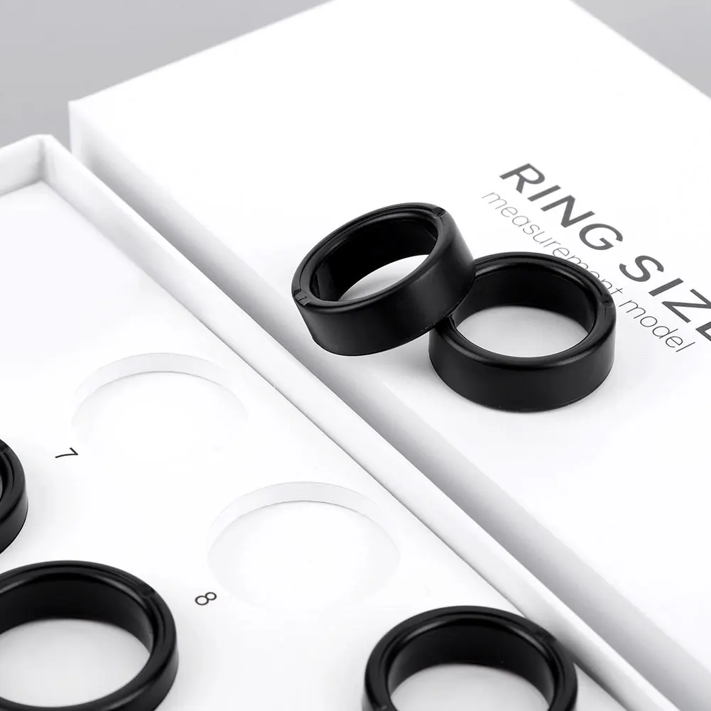 スマートリングサイズ測定キット サイズ測定キット 購入前にサイズを確認してください 8個のサンプルリングでサイズを測定します 6～13 スマートリングサイズ 6～13