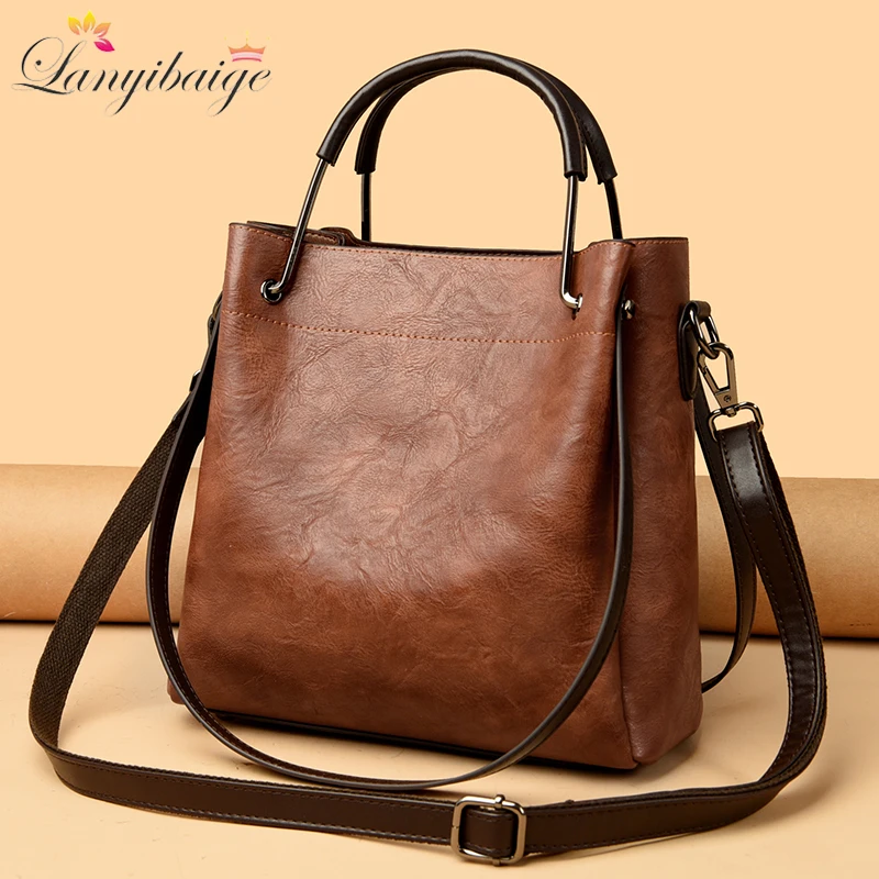 Luxury Handbags Woman Bags Designer Big Shoulder Bags for Women\'s 2024 Trendy Large Capacity Ladies Leather Hand Casual Tote Bag