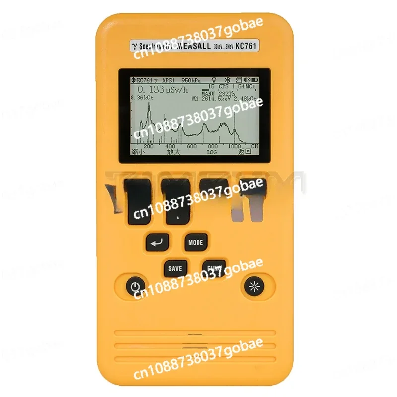 Spectrometer Nuclear Alarm, Geiger Counter, Upgrade Dosimeter, Radiation Detection for Radioactivity KC761