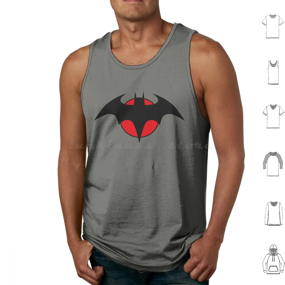 توب خزان قطني بتصميم توماس ، توماس ، باتنسون ، توماس ، بات ، رمز ، بطل ، كرتون ، بطل ، بطل ، بطل خارق ، باتمان #1