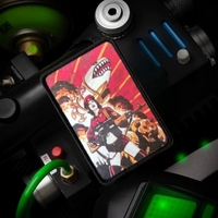 Girl with Gun Morale Badge Printed Patches for Clothing Tactical Military Appliques Hook and Loop Backpack Accessories Stickers