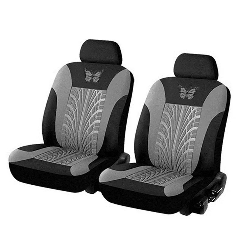 Universal Full Set 9PCS Butterfly Pattern Car Seat Covers For 5 Seaters Car Interior Accessories All-Season Auto Seat Covers