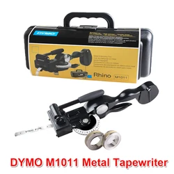 DYMO M1011metal tape embosser tapewriter labelmaker cast-metal label Aluminum Engraving System for  Dymo 3D 35800, 31000, 32500