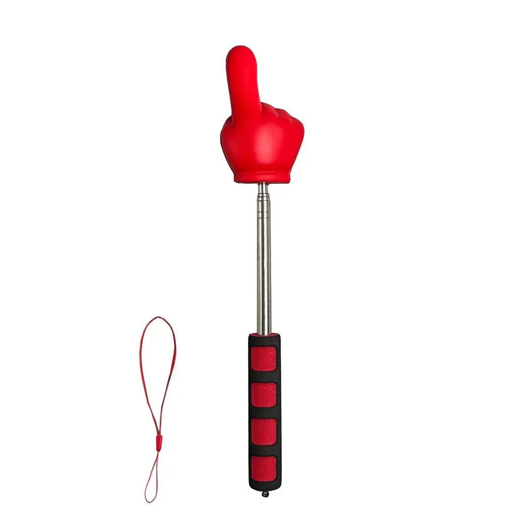 الفولاذ المقاوم للصدأ إصبع القراءة العصي قضيب تليسكوبي تصميم الاصبع السبورة مؤشر اليد الفصول الدراسية مؤشر الاصبع الطلاب #5