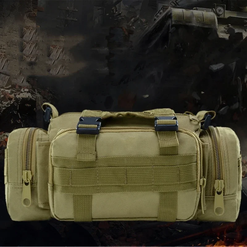 Tactical Waist Pack Waterproof Men Airsoft Tactical Waist Pack Travel Belt Bag Hiking Hunting Camping Cycling Camera Pack