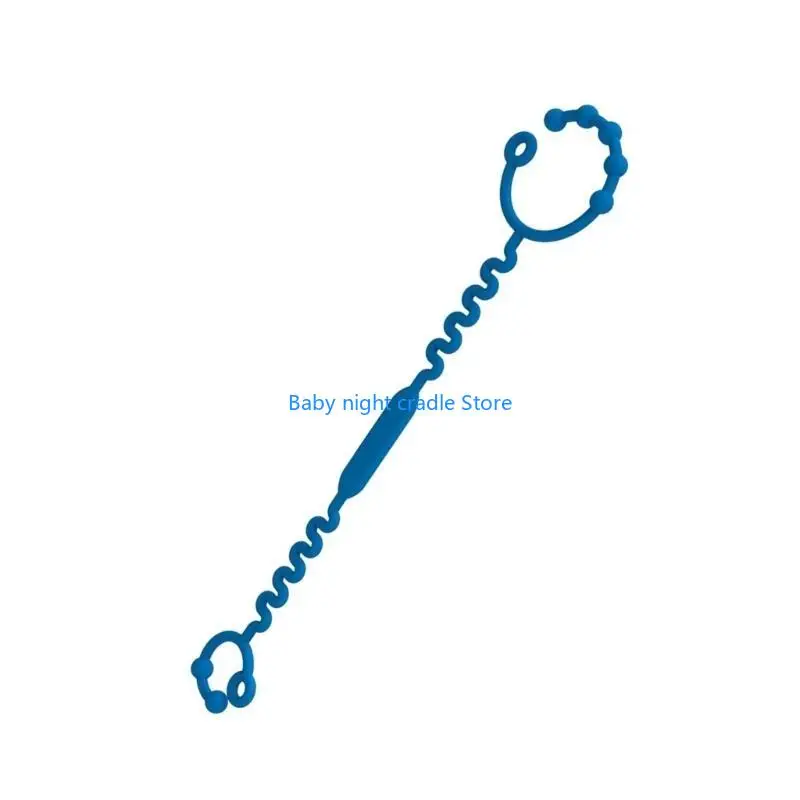 حزام سيليكون آمن من J2FF متصل بشكل آمن وسهل الوصول إلى زجاجات الأطفال ومقاود الألعاب #5