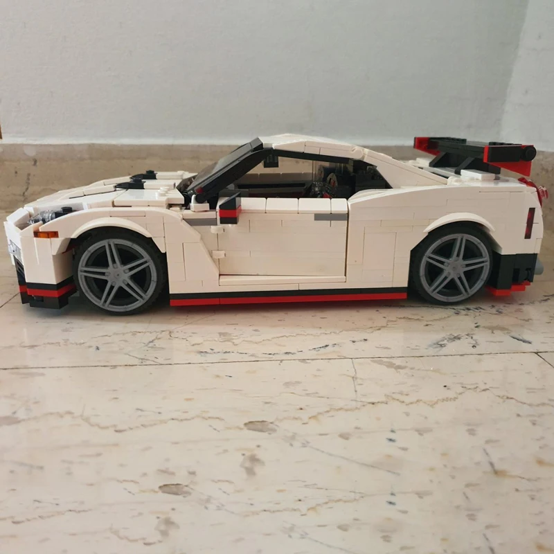 NEW Creative Series Nismo GTR R35 Speed Racing Model Buiding Kit Block Self-locking Bricks Birthday Christmas Gift