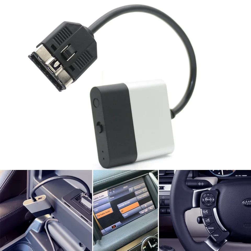 Bluetooth Phone & Audio MOST Bypass Cable For Range Rover L322 & Discovery LR3 – LED Compatible