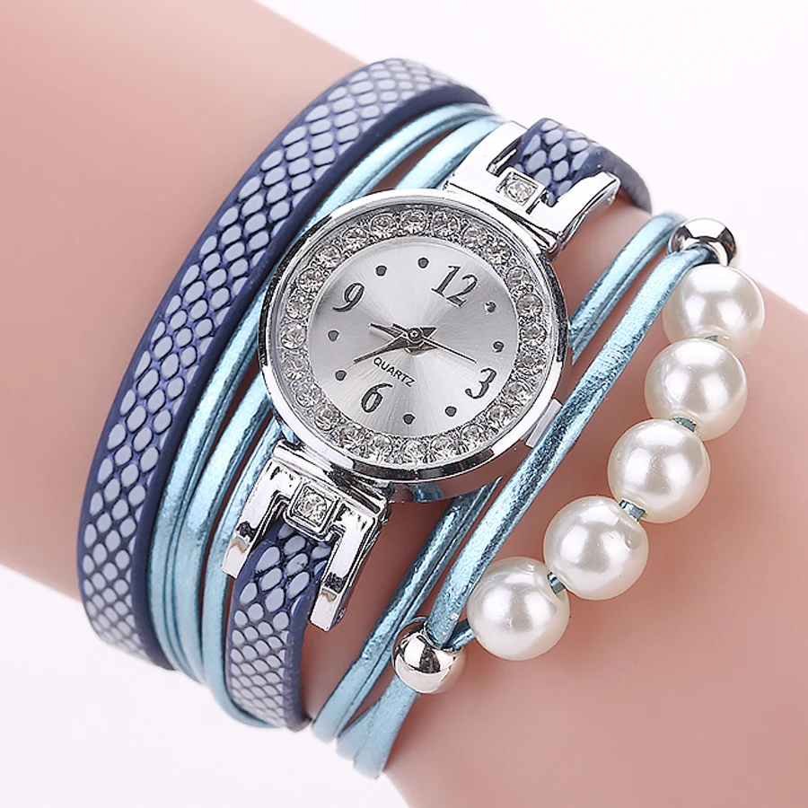 Рисунок 6 - Женские кварцевые часы с кожаным