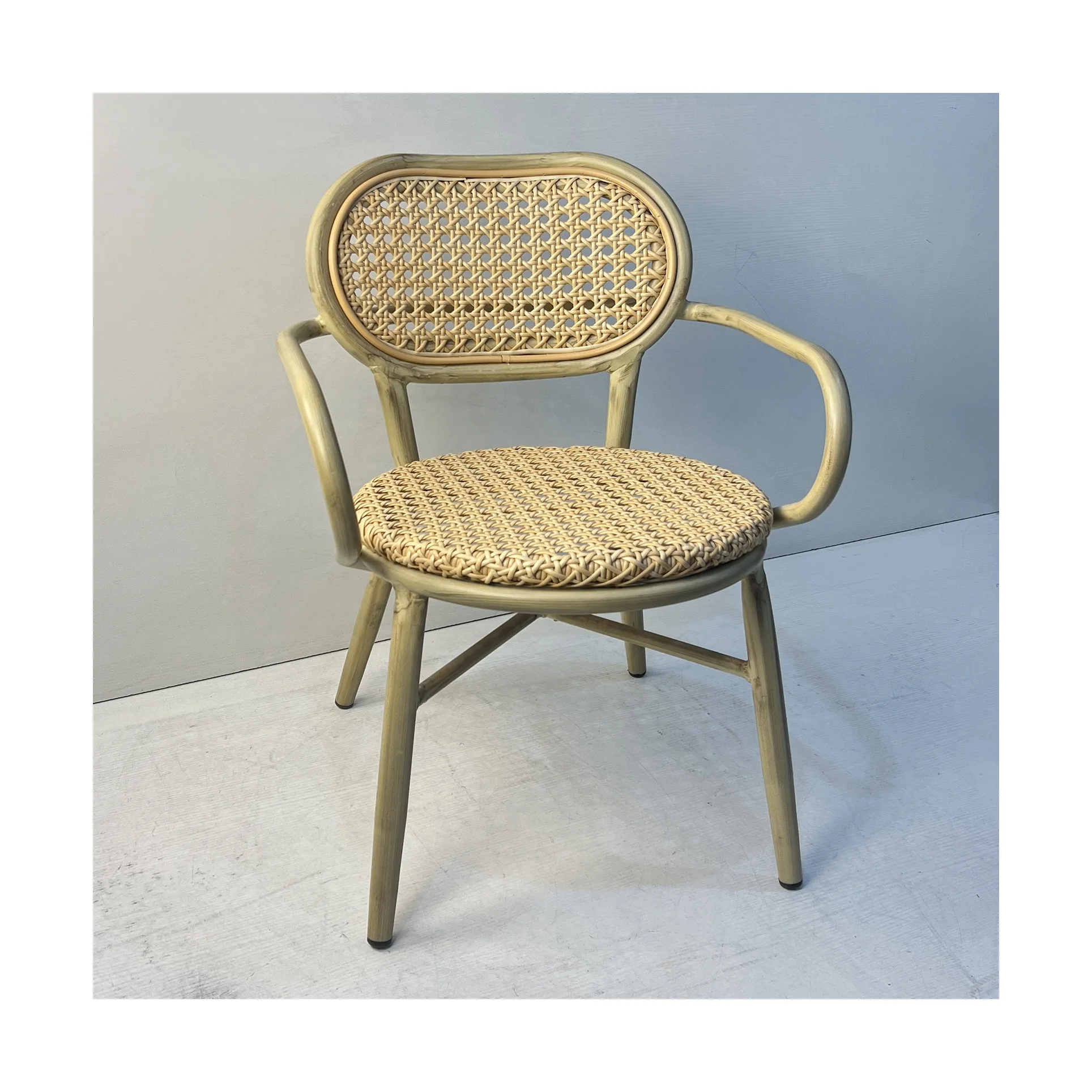 PE  Rattan  Chairs Dinning Chair Wicker Weave Chair