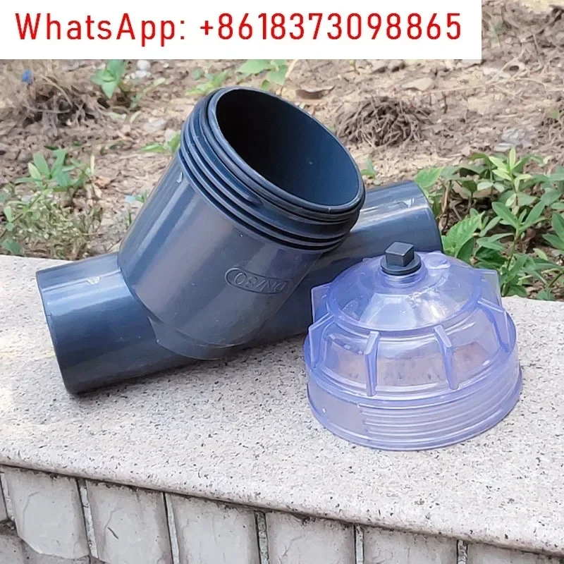 Фильтр 80/150 UPVC с гибким фланцем Y-типа, устойчивый к коррозии утолщенный фильтр