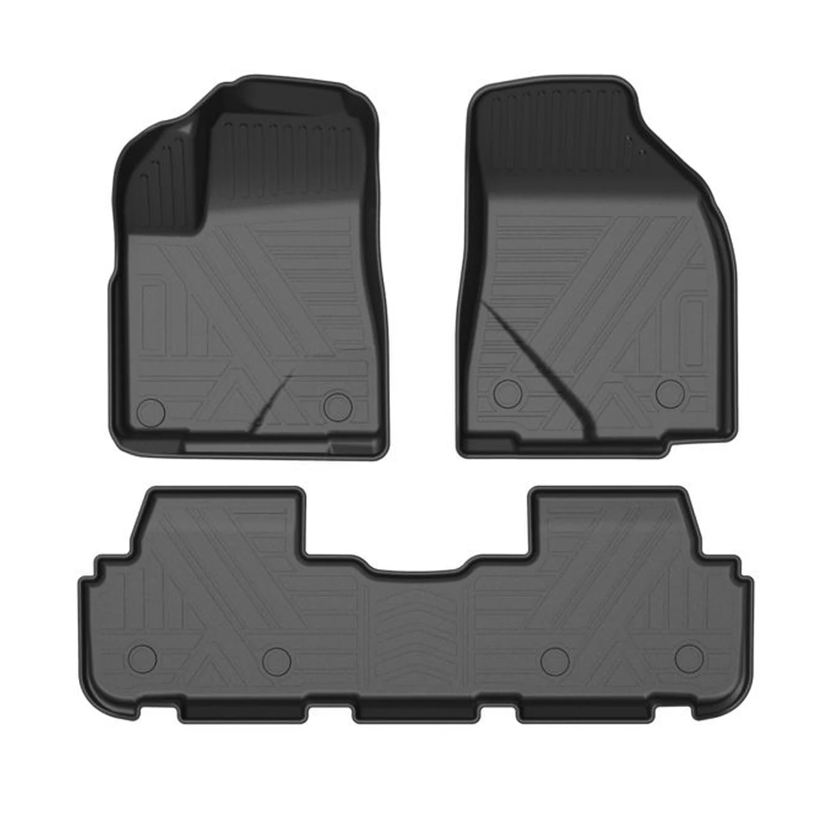 

Резиновые автомобильные коврики для Toyota HIGHLANDER 2017-2021, 3D-коврики из TPE, водонепроницаемые, противоскользящие