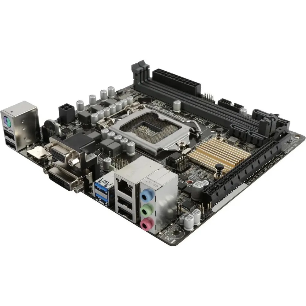 H110I-PLUS D3 Mini ITX carte mère LGA 1151 DDR3 32GB Intel H110 PCI-E 3.0 prise en charge i5-6500 i7-6700 i3-6300 cpu utilisé