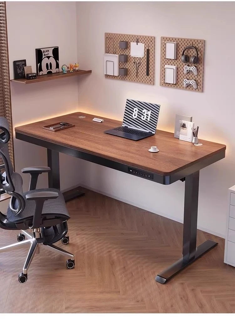 

Computer desk Electric lifting table Dual motor assembly lifting desk Study desk