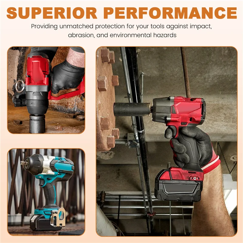 

M18 Ударный резиновый защитный чехол со средним крутящим моментом 49-16-2960 M18 3/8 дюйма Ударный резиновый защитный чехол со средним крутящим моментом